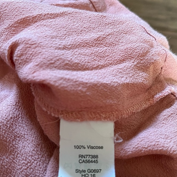 Madewell Lace Up Peasant Top - Picture 8 of 9